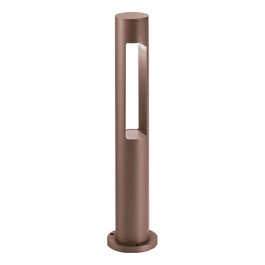 Ideal Lux - Buitenlamp ACQUA 1xG9/15W/230V 60 cm IP44 bruin