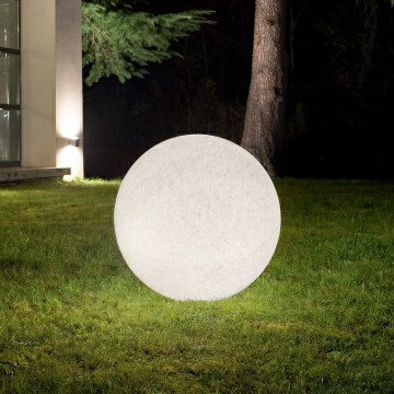 Ideal Lux - Buitenlamp DORIS 1xE27/60W/230V Ø 58 cm IP44 grijs