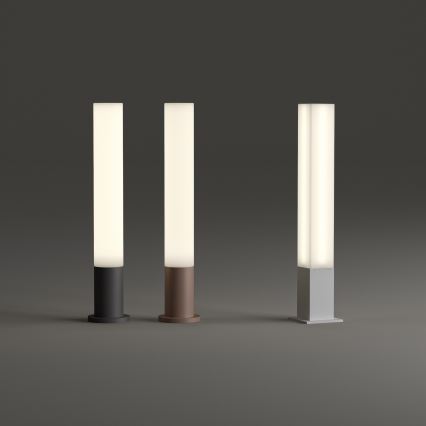 Ideal Lux - Buitenlamp EDO OUTDOOR 1xGX53/15W/230V 79 cm IP65 bruin