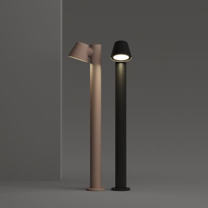 Ideal Lux - Buitenlamp GAS 1xGU10/35W/230V 80 cm IP43 bruin