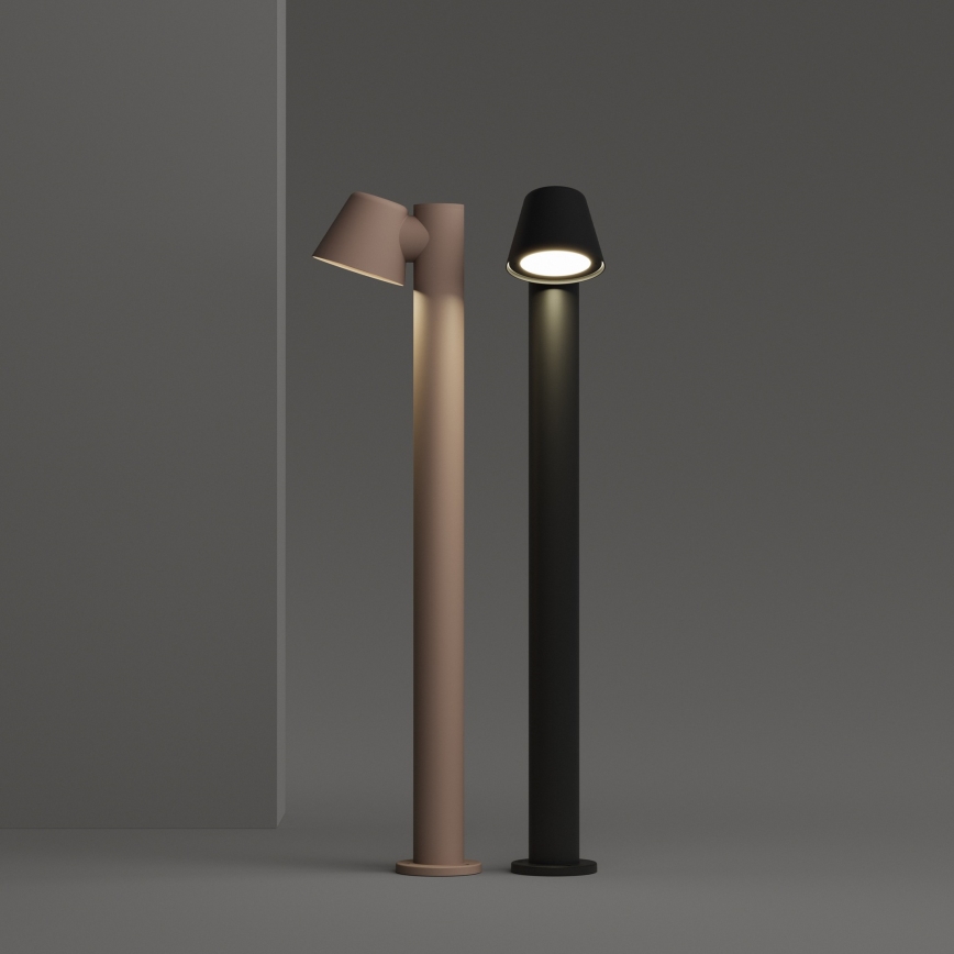 Ideal Lux - Buitenlamp GAS 1xGU10/35W/230V 80 cm IP43 bruin