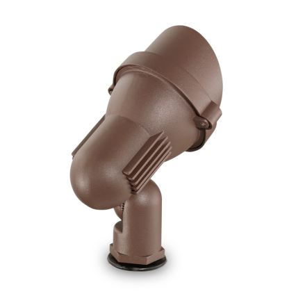 Ideal Lux - Buitenlamp TERRA 1xGU10/28W/230V IP65 bruin
