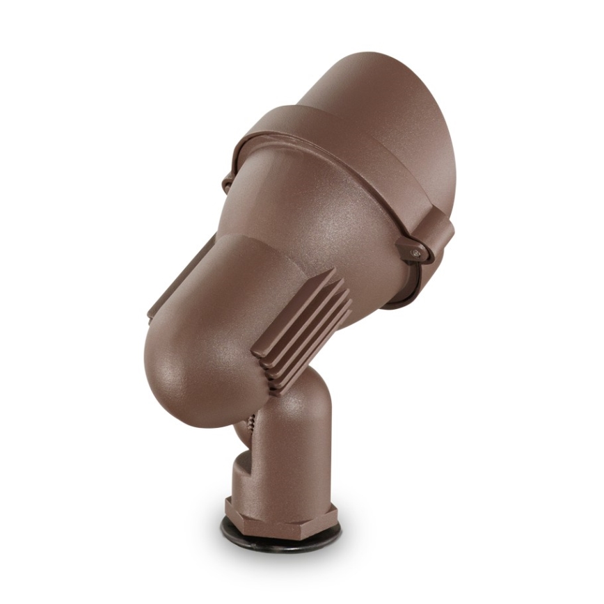 Ideal Lux - Buitenlamp TERRA 1xGU10/28W/230V IP65 bruin