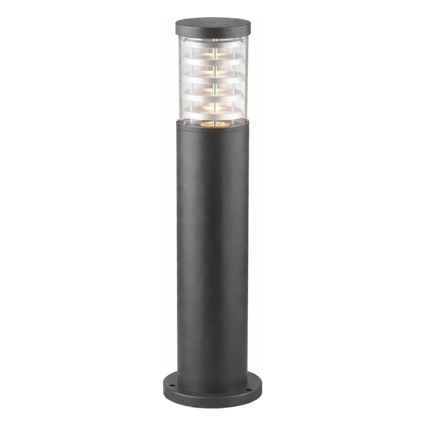 Ideal Lux - Buitenlamp TRONCO 1xE27/42W/230V 40 cm IP65 antraciet