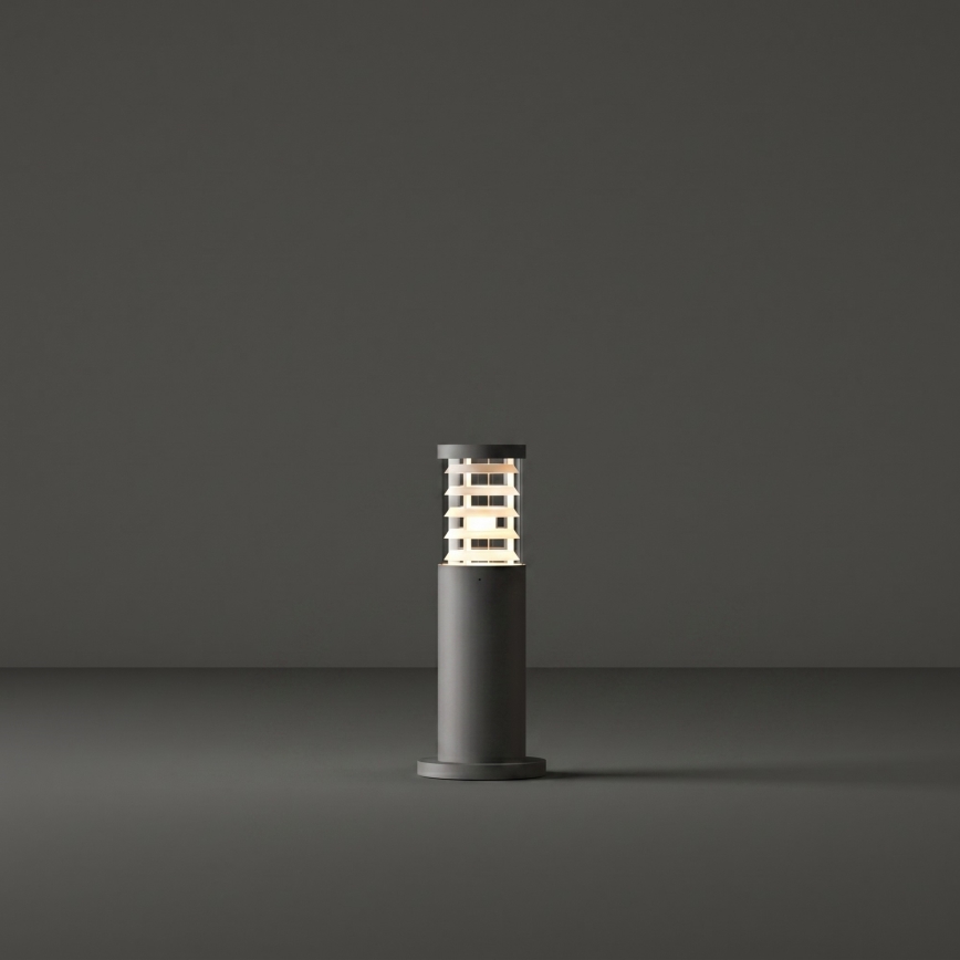 Ideal Lux - Buitenlamp TRONCO 1xE27/42W/230V 40 cm IP65 antraciet