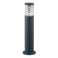 Ideal Lux - Buitenlamp TRONCO 1xE27/42W/230V 60 cm IP65 antraciet