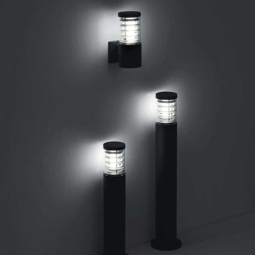 Ideal Lux - Buitenlamp TRONCO 1xE27/42W/230V 60 cm IP65 antraciet