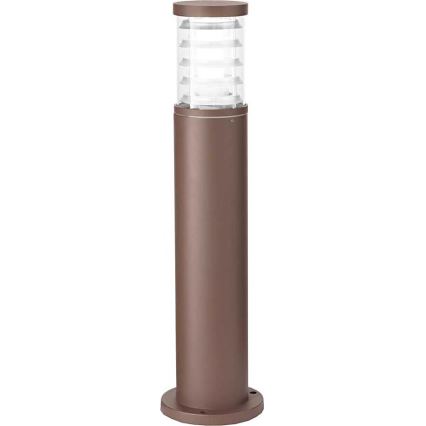 Ideal Lux - Buitenlamp TRONCO 1xE27/42W/230V 60 cm IP65 bruin