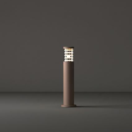 Ideal Lux - Buitenlamp TRONCO 1xE27/42W/230V 60 cm IP65 bruin