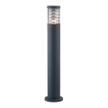 Ideal Lux - Buitenlamp TRONCO 1xE27/42W/230V 80 cm IP65 antraciet