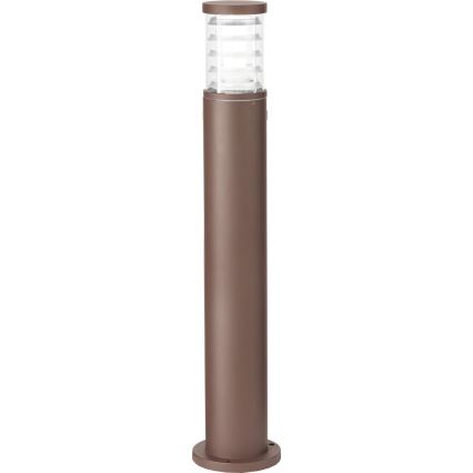 Ideal Lux - Buitenlamp TRONCO 1xE27/42W/230V 80 cm IP65 bruin