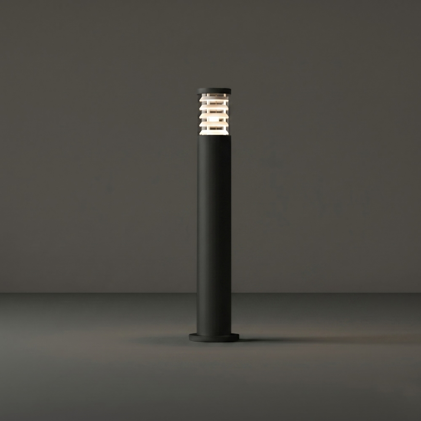 Ideal Lux - Buitenlamp TRONCO 1xE27/42W/230V 80 cm IP65 zwart