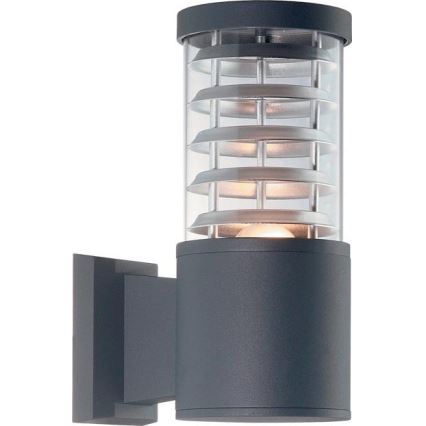 Ideal Lux - Buitenmuurlamp TRONCO 1xE27/42W/230V IP44 antraciet