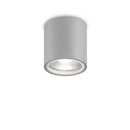 Ideal Lux - Buitenspot GUN 1xGU10/28W/230V Ø 11 cm IP55 grijs