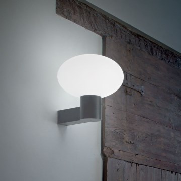 Ideal Lux - Buitenwandlamp CLIO 1xE27/42W/230V IP44 antraciet