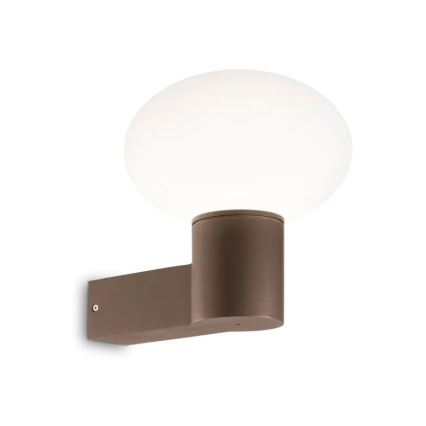 Ideal Lux - Buitenwandlamp CLIO 1xE27/42W/230V IP44 bruin