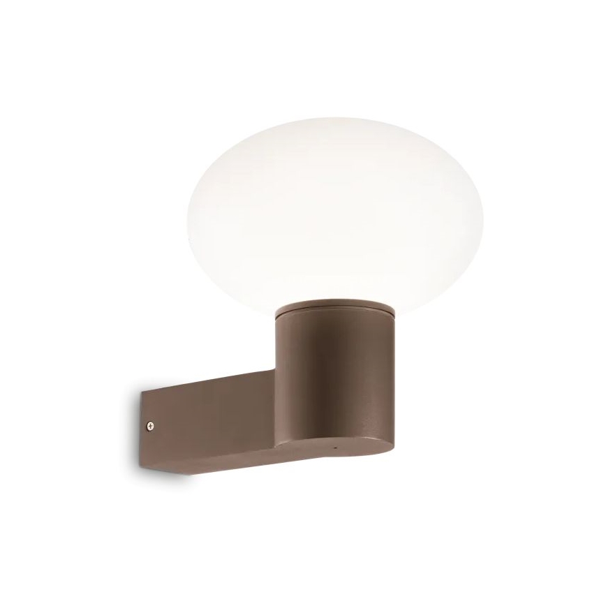 Ideal Lux - Buitenwandlamp CLIO 1xE27/42W/230V IP44 bruin