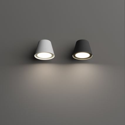Ideal Lux - Buitenwandlamp GAS 1xGU10/28W/230V IP43 antraciet