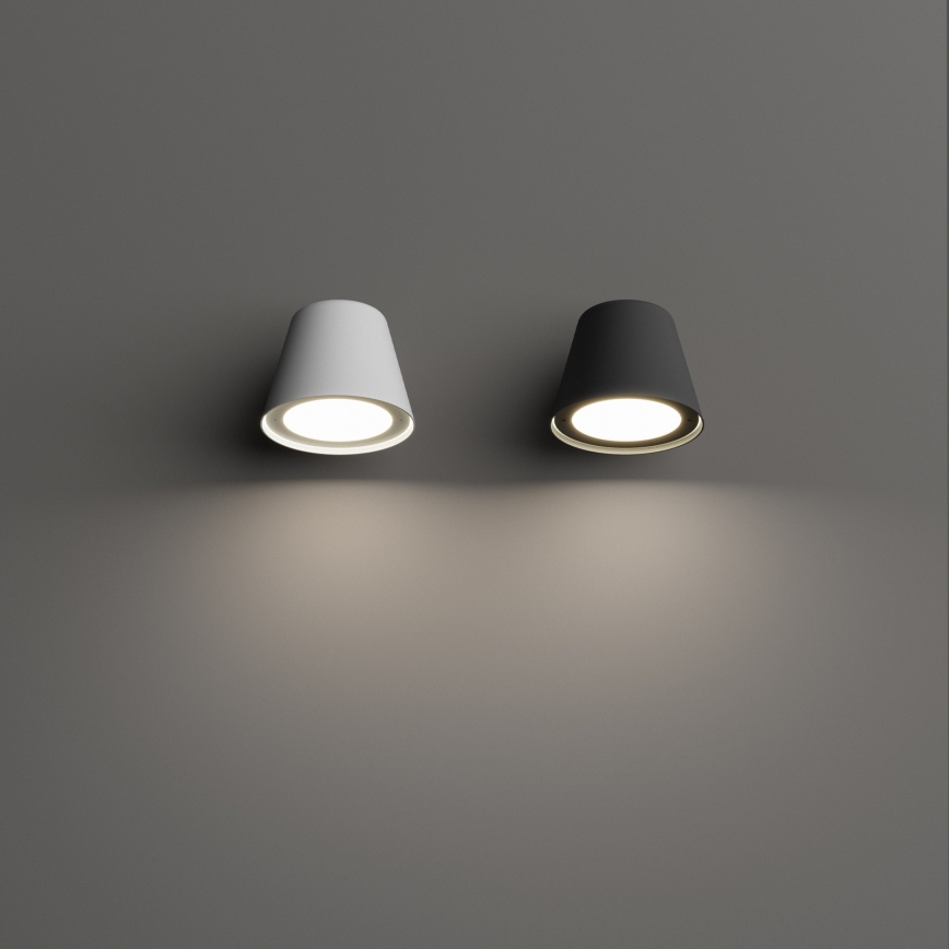 Ideal Lux - Buitenwandlamp GAS 1xGU10/28W/230V IP43 antraciet
