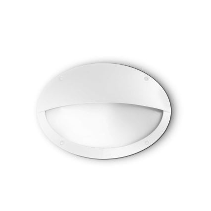 Ideal Lux - Buitenwandlamp POLAR 1xE27/23W/230V IP66 wit