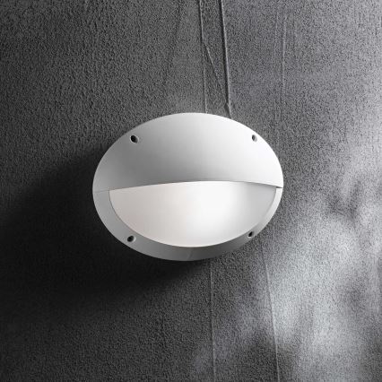 Ideal Lux - Buitenwandlamp POLAR 1xE27/23W/230V IP66 wit