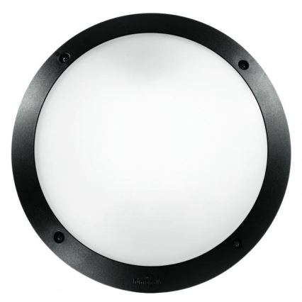 Ideal Lux - Buitenwandlamp POLAR 1xE27/23W/230V IP66 zwart
