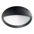 Ideal Lux - Buitenwandlamp POLAR 1xE27/23W/230V IP66 zwart