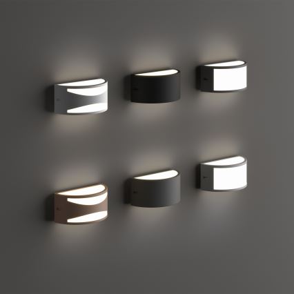 Ideal Lux - Buitenwandlamp REX 1xE27/60W/230V IP44 bruin
