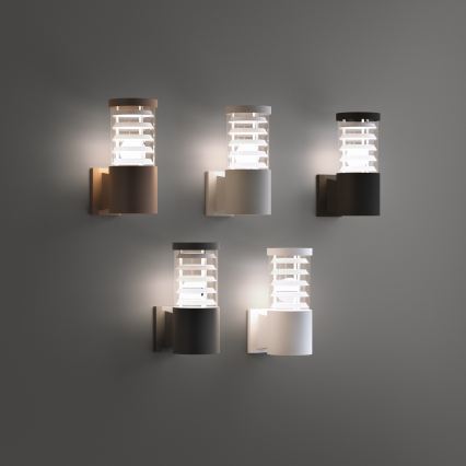 Ideal Lux - Buitenwandlamp TRONCO 1xE27/42W/230V IP44 bruin