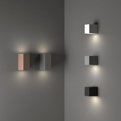 Ideal Lux - Buitenwandlamp UP 1xG9/15W/230V IP44 antraciet