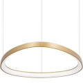 Ideal Lux - Dimbare LED hanglamp aan een koord GEMINI LED/48W/230V diameter 61 cm goud