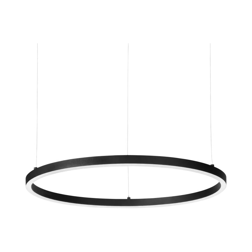Ideal Lux - Dimbare LED hanglamp aan een koord ORACLE SLIM LED/40W/230V 4000K diameter 70 cm CRI 90 zwart
