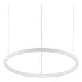 Ideal Lux - Dimbare LED hanglamp aan een koord ORACLE SLIM LED/28W/230V 4000K diameter 50 cm CRI 90 wit