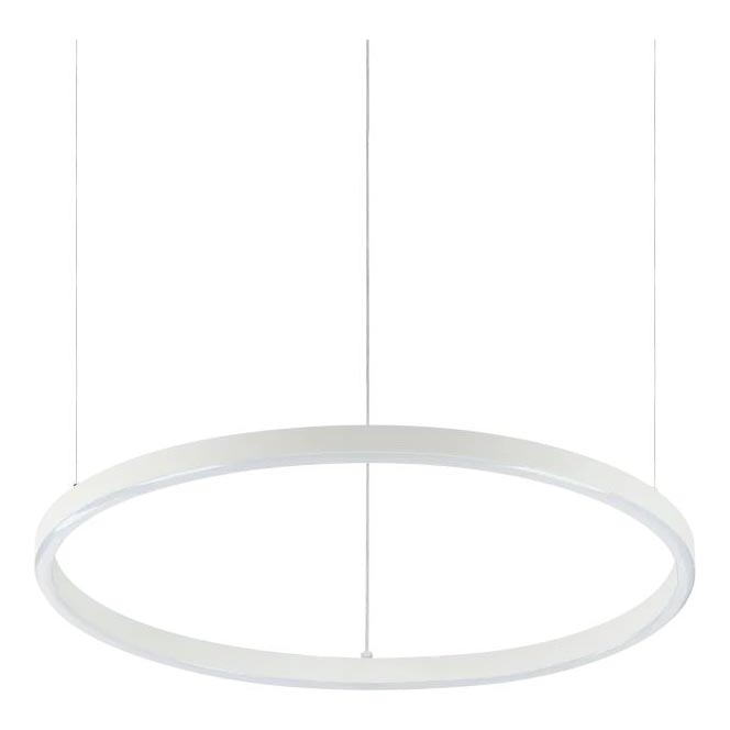 Ideal Lux - Dimbare LED hanglamp aan een koord ORACLE SLIM LED/28W/230V 4000K diameter 50 cm CRI 90 wit