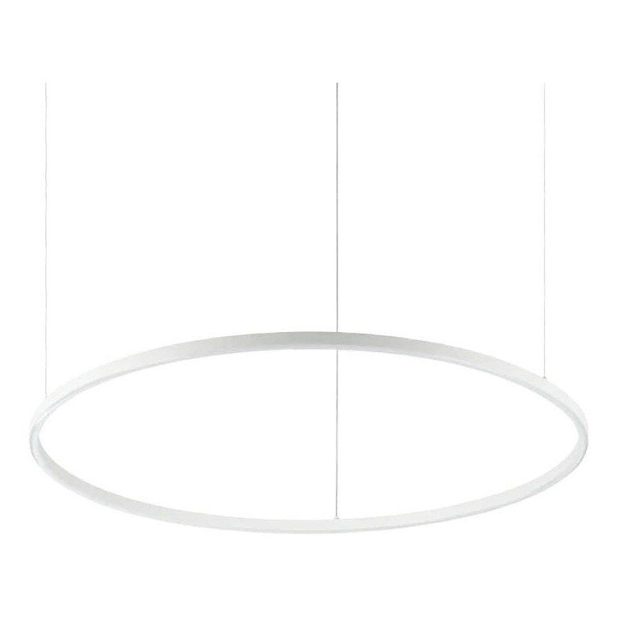 Ideal Lux - Dimbare LED hanglamp aan een koord ORACLE SLIM LED/43W/230V 3000K diameter 90 cm wit
