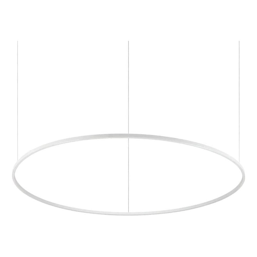 Ideal Lux - Dimbare LED hanglamp aan een koord ORACLE SLIM LED/76W/230V 3000K diameter 150 cm wit