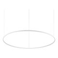 Ideal Lux - Dimbare LED hanglamp aan een koord ORACLE SLIM LED/83W/230V 4000K diameter 150 cm CRI 90 wit