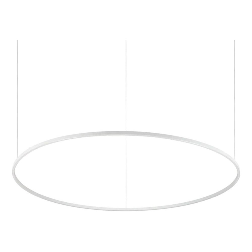 Ideal Lux - Dimbare LED hanglamp aan een koord ORACLE SLIM LED/83W/230V 4000K diameter 150 cm CRI 90 wit