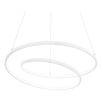 Ideal Lux - Dimbare LED-hanglamp aan kabel OZ LED/55W/230V Ø 80 cm CRI 90 wit
