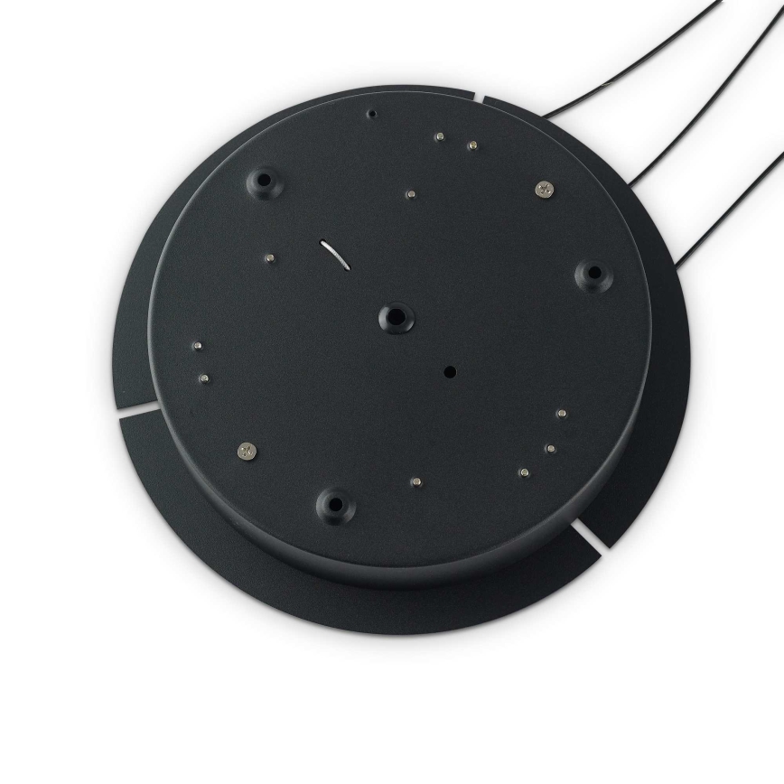 Ideal Lux - dimbare LED-hanglamp met kabel OZ LED/55W/230V Ø 80 cm CRI 90 zwart