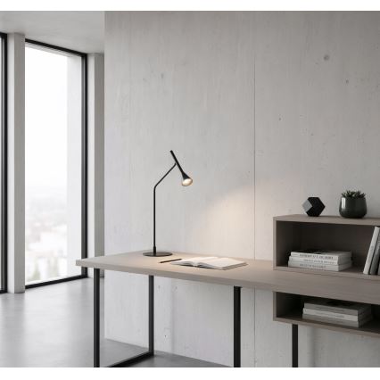 Ideal Lux - Dimbaar LED touch tafellampje DIESIS LED/6,5W/230V CRI 90 zwart