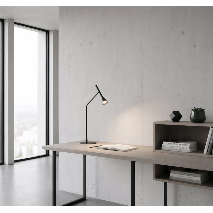 Ideal Lux - Dimbaar LED touch tafellampje DIESIS LED/6,5W/230V CRI 90 zwart