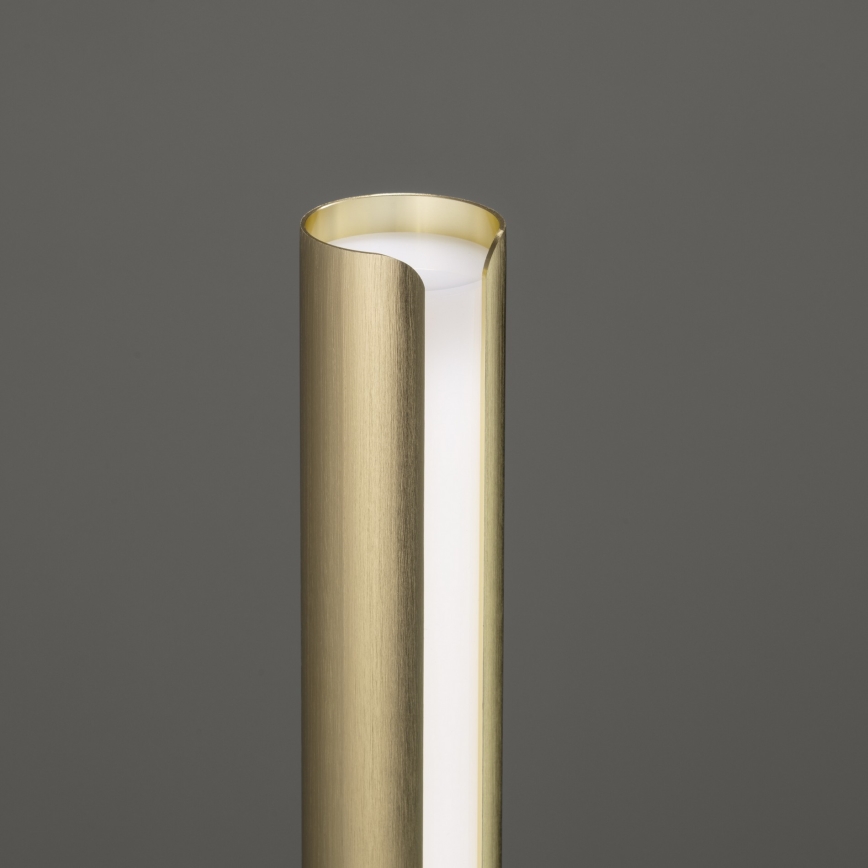 Ideal Lux - Dimbare LED-tafellamp DORICA LED/8W/230V CRI 90 messing