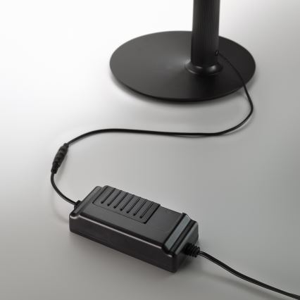 Ideal Lux - Dimbare LED-vloerlamp DORICA LED/50W/230V CRI 90 zwart