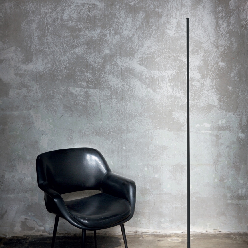 Ideal Lux - Dimbare LED-vloerlamp YOKO LED/16W/230V CRI 90 zwart