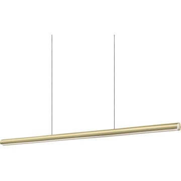 Ideal Lux - DORICA dimbare LED-pendellamp aan kabel LED/35W/230V CRI 90 140 cm messing