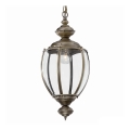 Ideal Lux - Elegante kroonluchter aan ketting, 1xE27/60W/230V, diameter 25 cm, bronskleurig