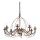 Ideal Lux - Hanglamp aan een ketting CORTE 8xE14/40W/230V diameter 80 cm koper