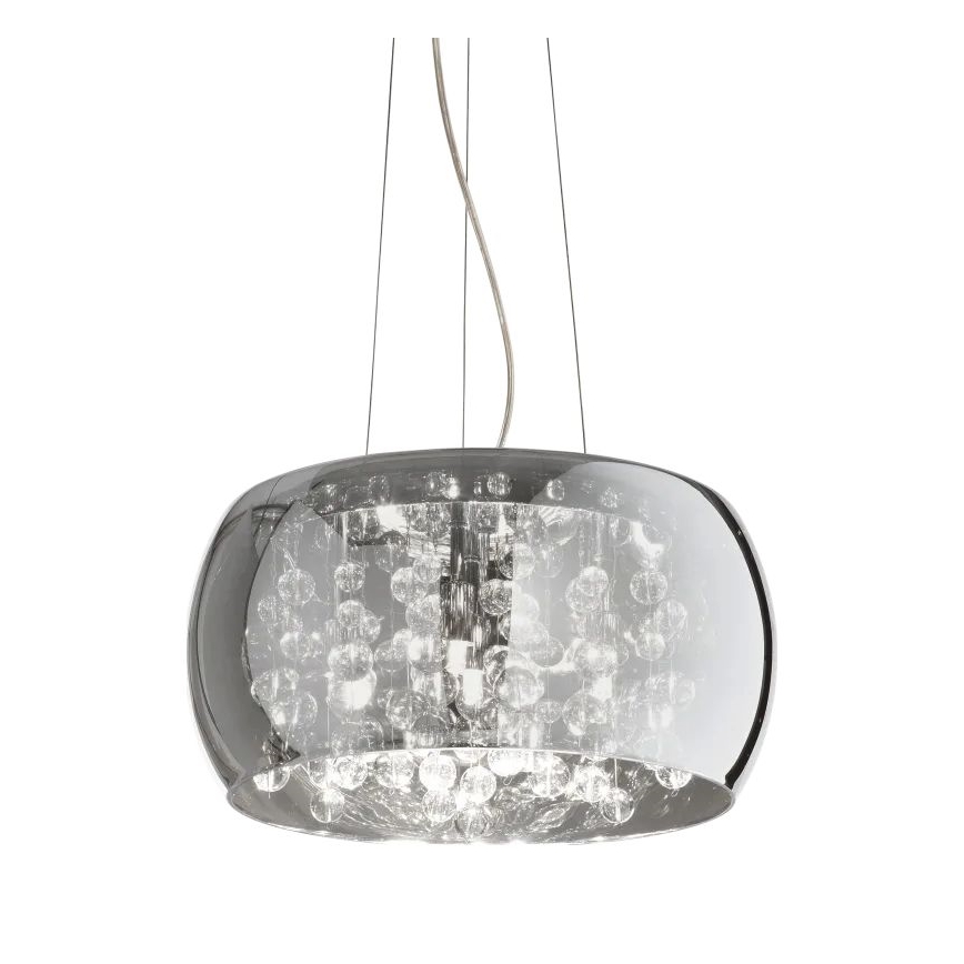 Ideal Lux - Hanglamp aan een koord AUDI 5xG9/40W/230V gerookt