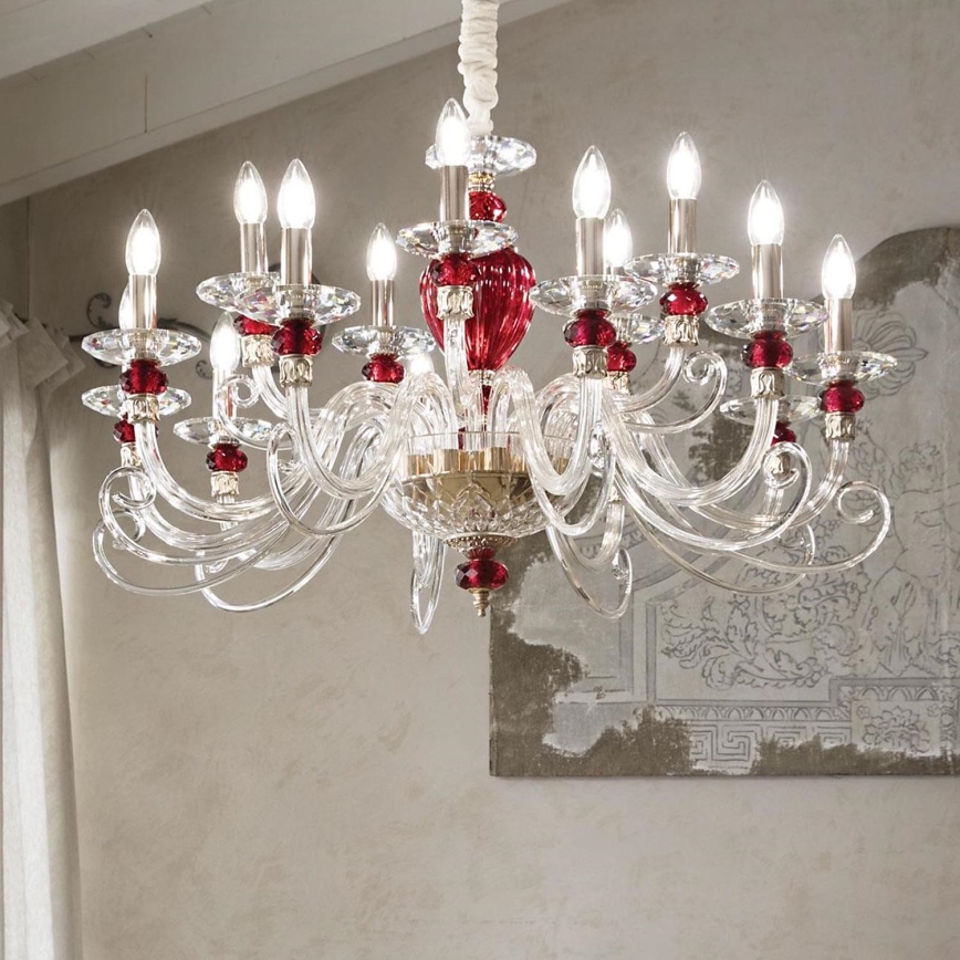 Ideal Lux - Hanglamp aan een koord BARONET 15xE14/40W/230V